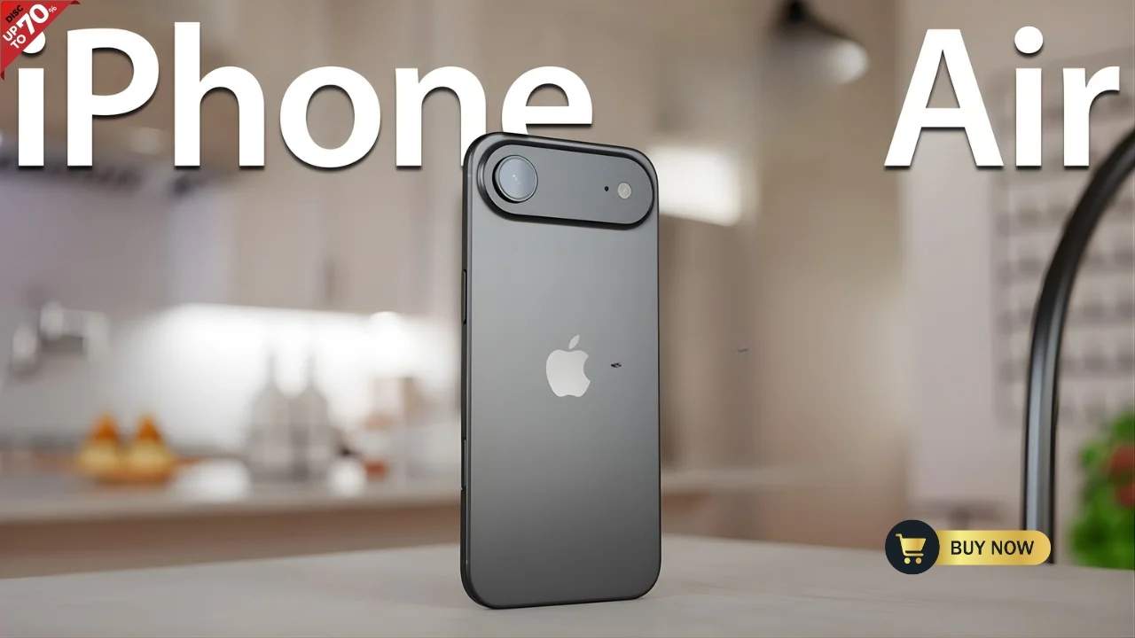 iPhone Air Launched with 48MP Camera, High Storage and 120Hz Display at an Unbelievably Low Price