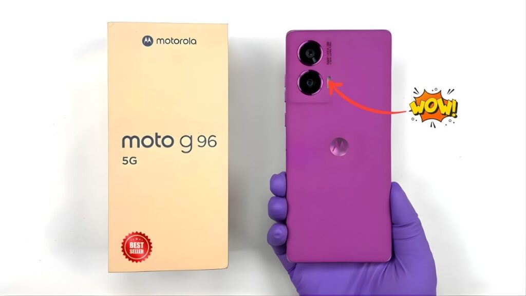 Moto G96 5G Launched 144Hz Display Sleek Design and 128GB Storage